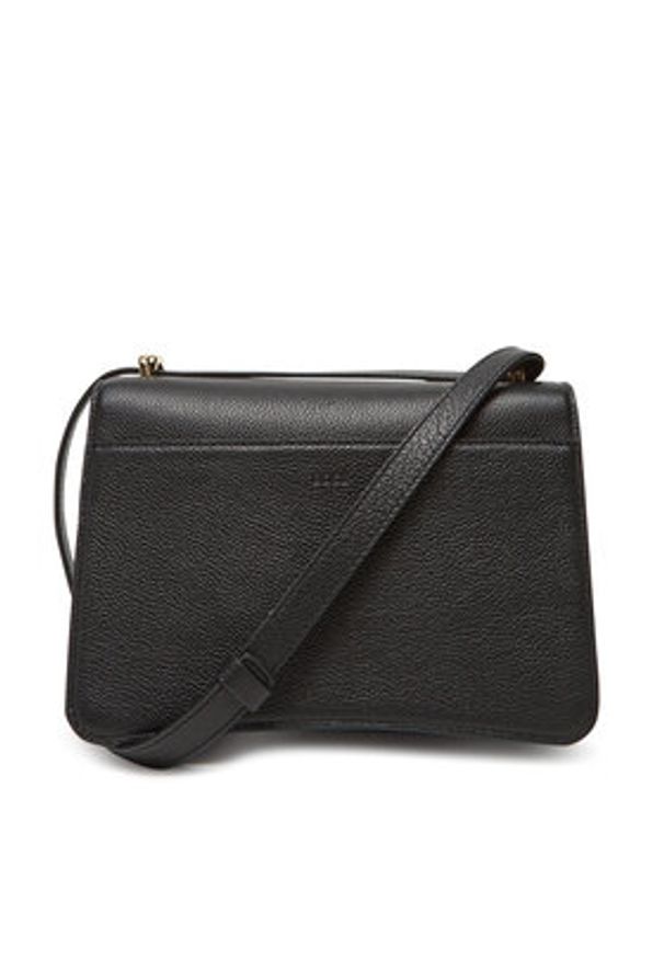 BOSS Torebka 50542055 Czarny. Kolor: czarny. Materiał: skórzane