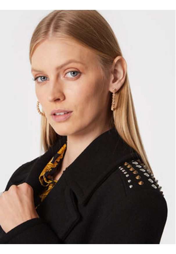 Pinko Płaszcz wełniany Clarinda 1G17Z7 Y7DY Czarny Regular Fit. Kolor: czarny. Materiał: wełna