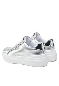 Guess Sneakersy FLJMRI LEL12 Srebrny. Kolor: srebrny. Materiał: skóra