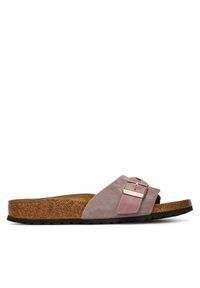Birkenstock Klapki Oita Braided 1029123 Różowy. Kolor: różowy. Materiał: zamsz, skóra
