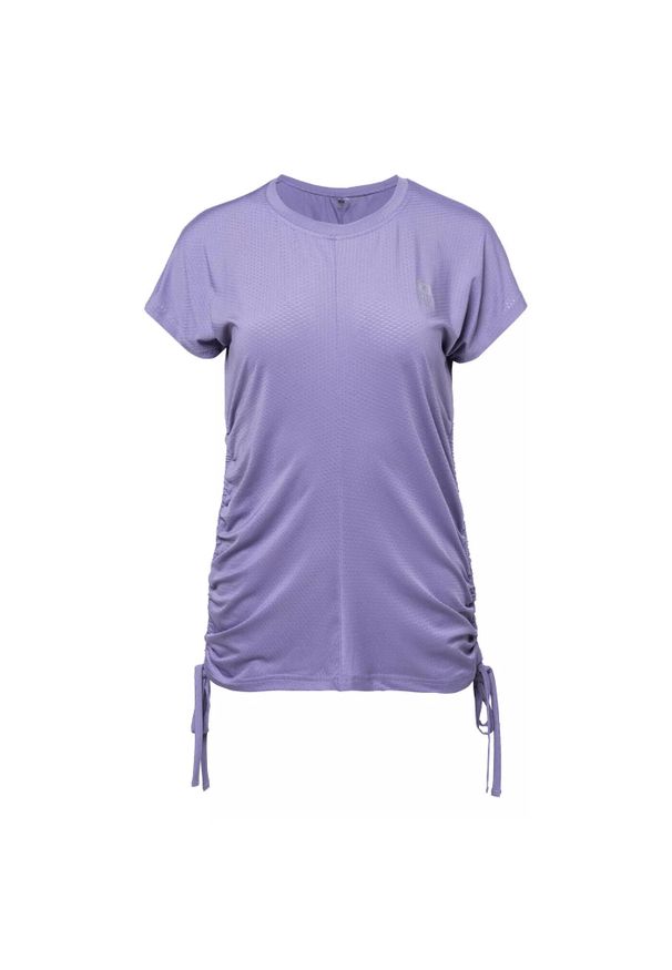 Koszulka damska IQ Cross The Line Indila. Kolor: fioletowy. Sport: fitness