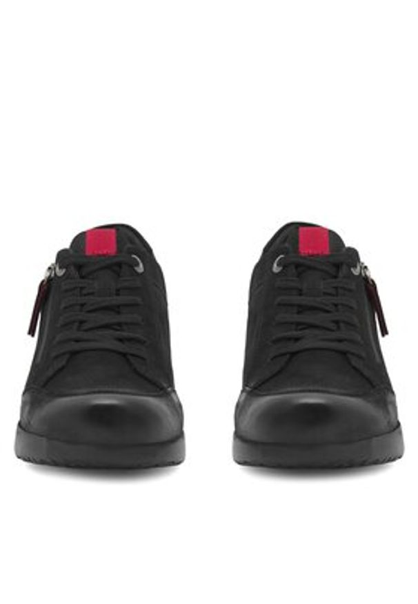 Go Soft Sneakersy WI23-CHAJA-01 Czarny. Kolor: czarny. Materiał: nubuk, skóra