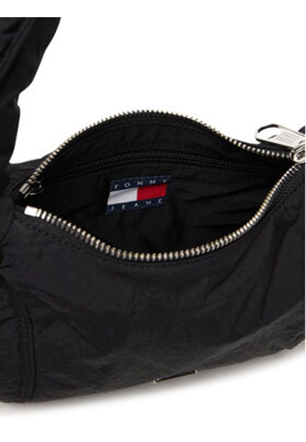 Tommy Jeans Torebka Tjw Casual Shoulder Bag AW0AW18068 Czarny. Kolor: czarny. Styl: casual