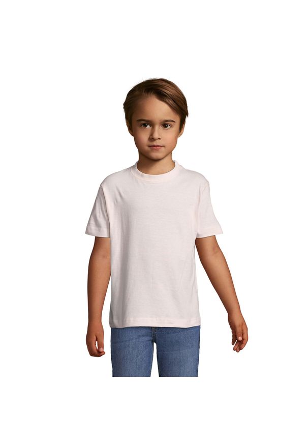 SOL'S - Koszulka Regent Dla Dzieci. Kolor: różowy. Sport: joga i pilates