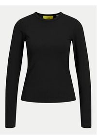 JJXX Bluzka Celine 12258414 Czarny Slim Fit. Kolor: czarny. Materiał: bawełna #6