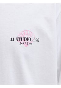 Jack & Jones T-Shirt Corals Tee 12288345 Biały Regular Fit. Kolor: biały. Materiał: bawełna #3