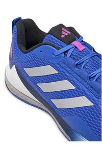 Adidas - adidas Buty halowe Novaflight 2 ID3668 Niebieski. Kolor: niebieski. Materiał: mesh, materiał