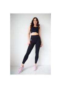 2SkIN - Legginsy z wysokim stanem do jogi i pilatesu 2skin Harmony black. Stan: podwyższony. Kolor: czarny. Sport: joga i pilates #1