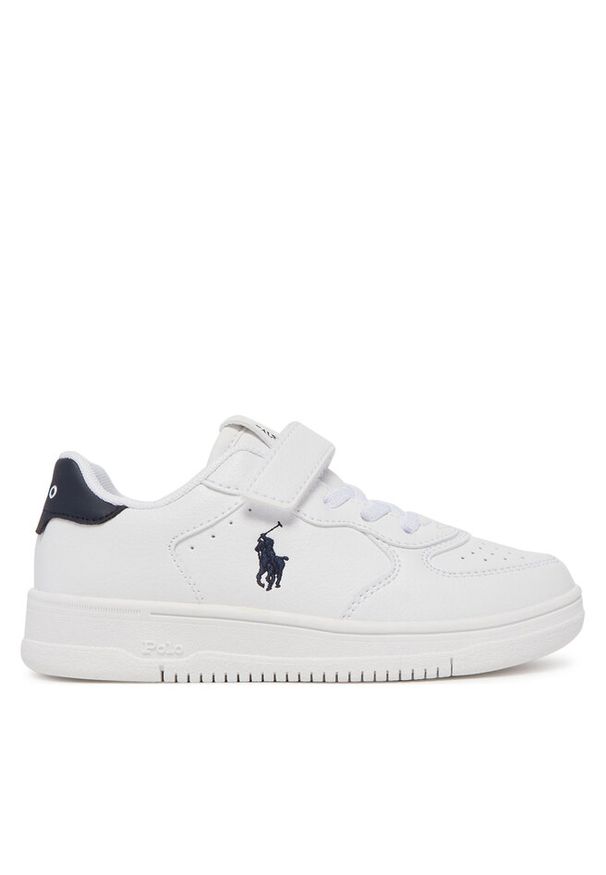 Sneakersy Polo Ralph Lauren. Kolor: biały