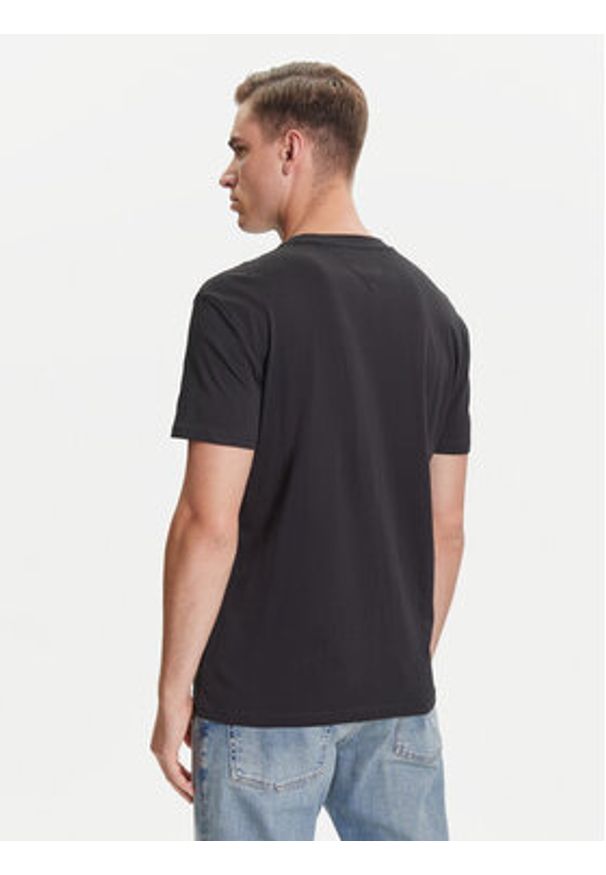 Tommy Jeans T-Shirt Dna Flag DM0DM21941 Czarny Regular Fit. Kolor: czarny. Materiał: bawełna