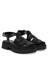 Steve Madden Sandały Market SM11003808 Czarny. Kolor: czarny. Materiał: skóra #3