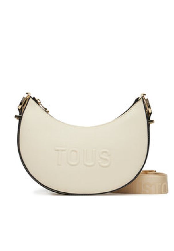 Tous - TOUS Torebka Brenda 2002105201 Beżowy. Kolor: beżowy. Materiał: skórzane