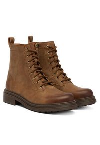 Clarks Trzewiki Orinoco3 Style 26182898 Brązowy. Kolor: brązowy. Materiał: skóra