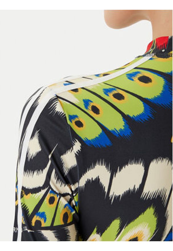 Adidas - adidas Bluzka Farm Rio JL8650 Kolorowy Slim Fit. Materiał: syntetyk. Wzór: kolorowy