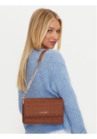 Liu Jo Torebka Ecs S Crossbody AF4253 E0538 Brązowy. Kolor: brązowy. Materiał: skórzane #6