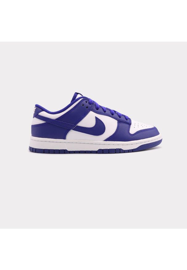 Buty sportowe Nike Dunk LOW RETRO. Kolor: niebieski. Materiał: skóra