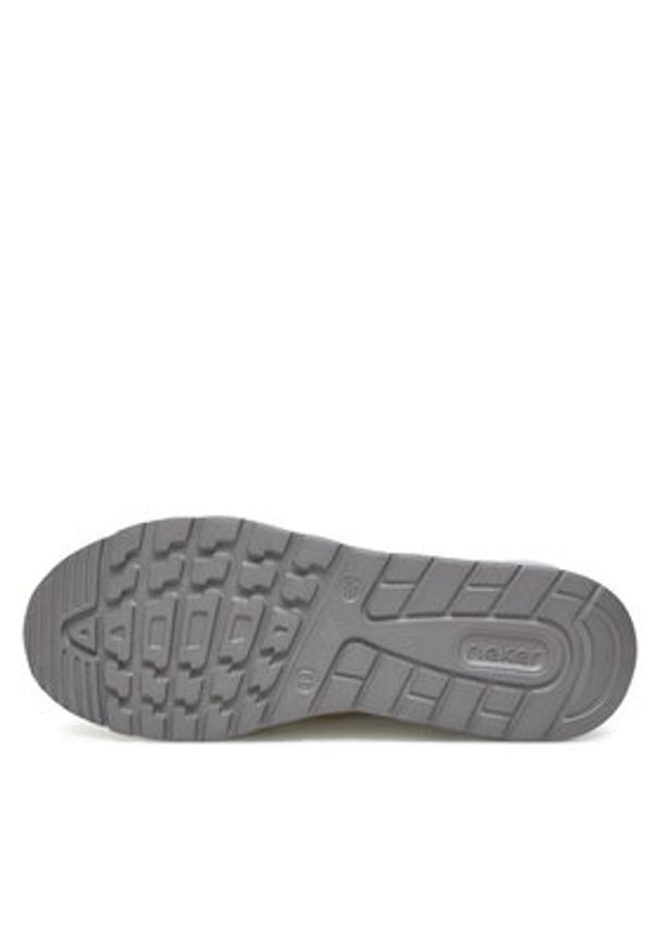 Rieker Sneakersy N5205-80 Écru. Materiał: materiał