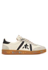 Premiata Sneakersy Bonnie Var 8123 Beżowy. Kolor: beżowy. Materiał: skóra, zamsz #1