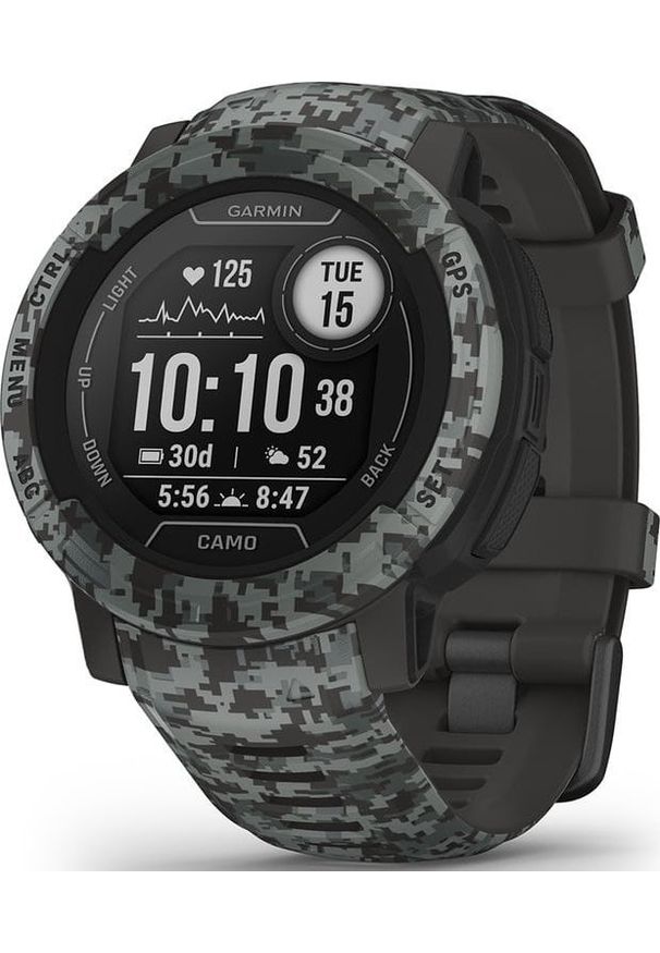 Sports watch GARMIN Instinct 2 Camo Edition, Graphite Camo