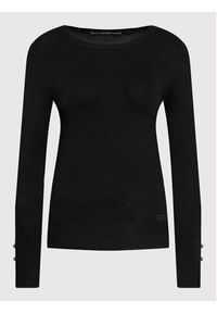 Guess Sweter Elinor W2YR30 Z2V62 Czarny Regular Fit. Kolor: czarny. Materiał: wiskoza #3