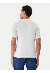 Bugatti T-Shirt 8350-95040 Biały Slim Fit. Kolor: biały. Materiał: bawełna #2