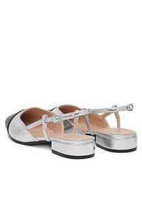 Clara Barson Baleriny WS24040-04 Srebrny. Kolor: srebrny. Materiał: skóra #6