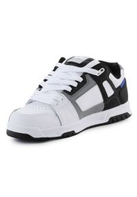 Buty DC Shoes Stag M 320188-HYB białe. Okazja: na co dzień. Kolor: biały. Materiał: materiał #3