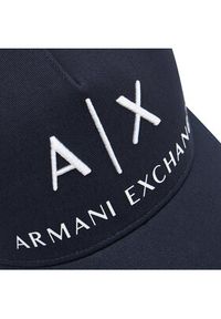 Armani Exchange Czapka z daszkiem 954039 CC513 00936 Granatowy. Kolor: niebieski. Materiał: materiał #3