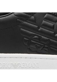 EA7 Emporio Armani Sneakersy Czarny. Kolor: czarny. Materiał: skóra #4