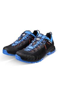 Buty trekkingowe męskie Mammut Alnasca Knit Iii Low Gtx. Kolor: czarny. Materiał: materiał, syntetyk. Szerokość cholewki: normalna. Sport: turystyka piesza