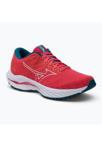 Buty do biegania damskie Mizuno Wave Inspire 19. Kolor: czerwony. Model: Mizuno Wave