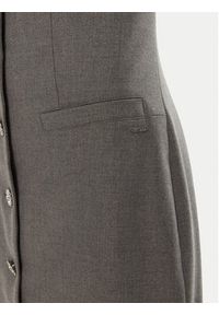 Guess Sukienka koktajlowa Doris W4BK11 WGIF2 Szary Slim Fit. Kolor: szary. Materiał: wiskoza, syntetyk. Styl: wizytowy