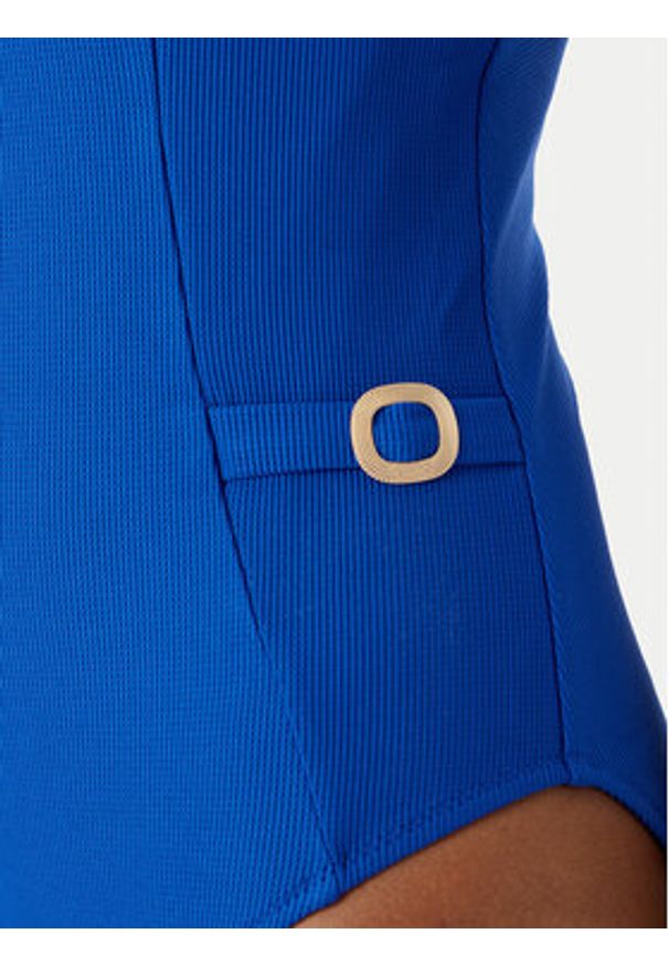 SELMARK - Selmark Strój kąpielowy BN373 Niebieski. Kolor: niebieski. Materiał: syntetyk