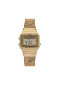 Casio Zegarek Vintage A700WEMG-9AEF Złoty. Kolor: złoty. Styl: vintage #1