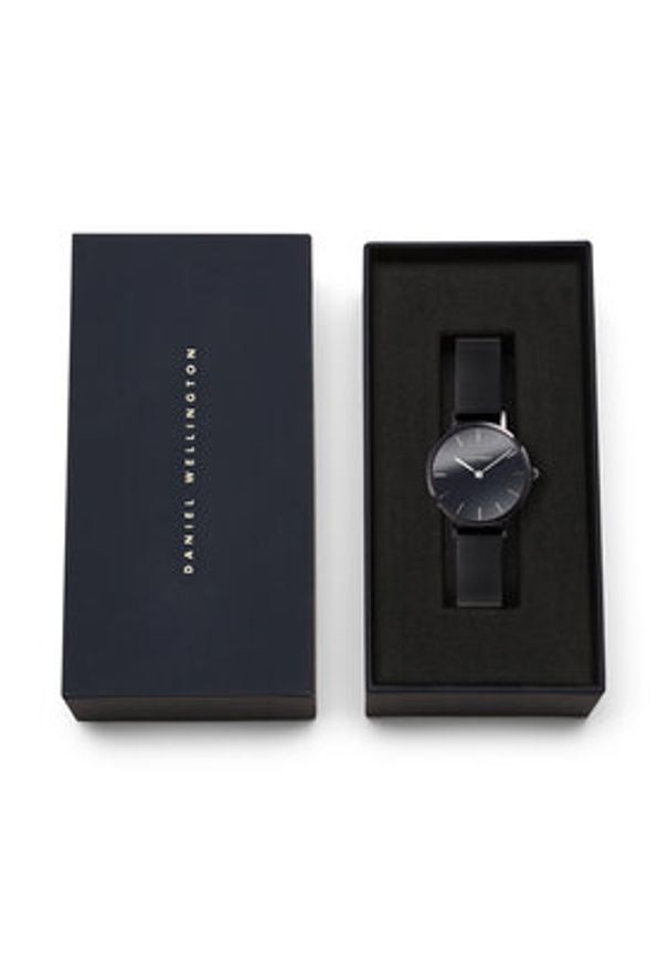 Daniel Wellington Zegarek Petite Reflection 28 DW00100798 Czarny. Kolor: czarny