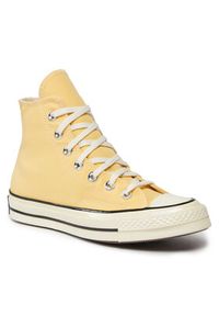 Converse Trampki Chuck 70 HI A02757C Żółty. Kolor: żółty. Materiał: materiał #5