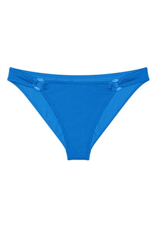 Triumph Dół od bikini Midnight 10222287 Niebieski. Kolor: niebieski. Materiał: syntetyk