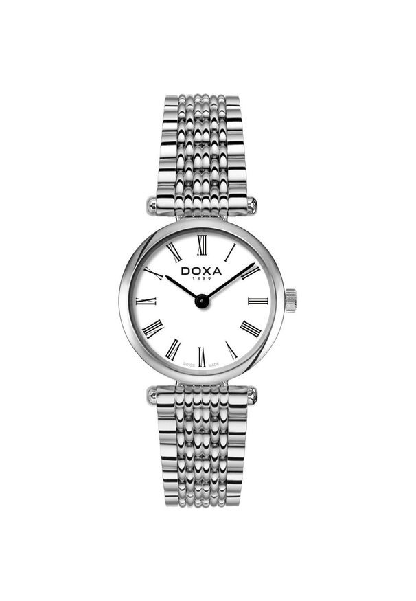DOXA ZEGAREK D-Lux 111.15.014.10. Materiał: materiał. Styl: klasyczny