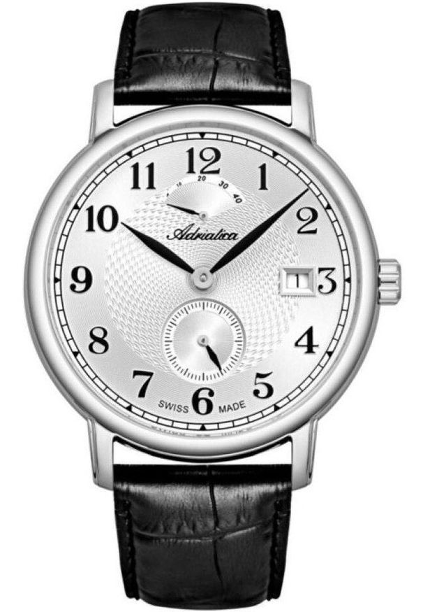 Zegarek męski Adriatica A8256.5223A czarny. Kolor: czarny