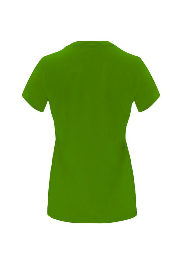 ROLY - Damska Koszulka Z Krótkim Rękawem Capri. Kolor: zielony. Długość rękawa: krótki rękaw. Długość: krótkie. Sport: turystyka piesza