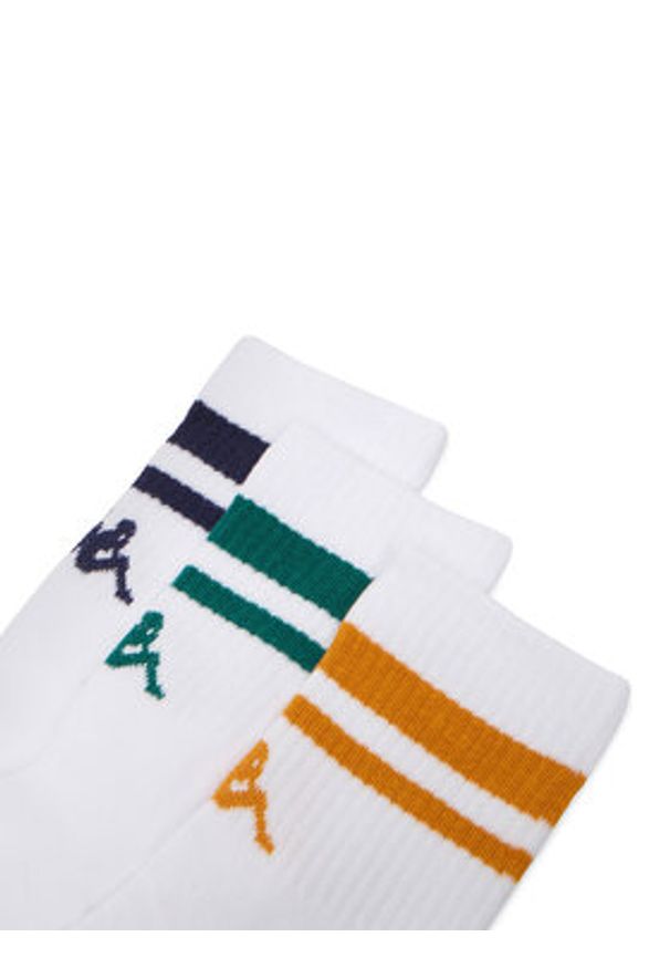 Kappa Skarpety długie CEO_KR_KAPPA_ 005_W_AW25 Biały. Kolor: biały. Materiał: bawełna