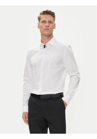 Hugo - HUGO Koszula Elisha02 50544910 Biały Extra Slim Fit. Kolor: biały. Materiał: bawełna