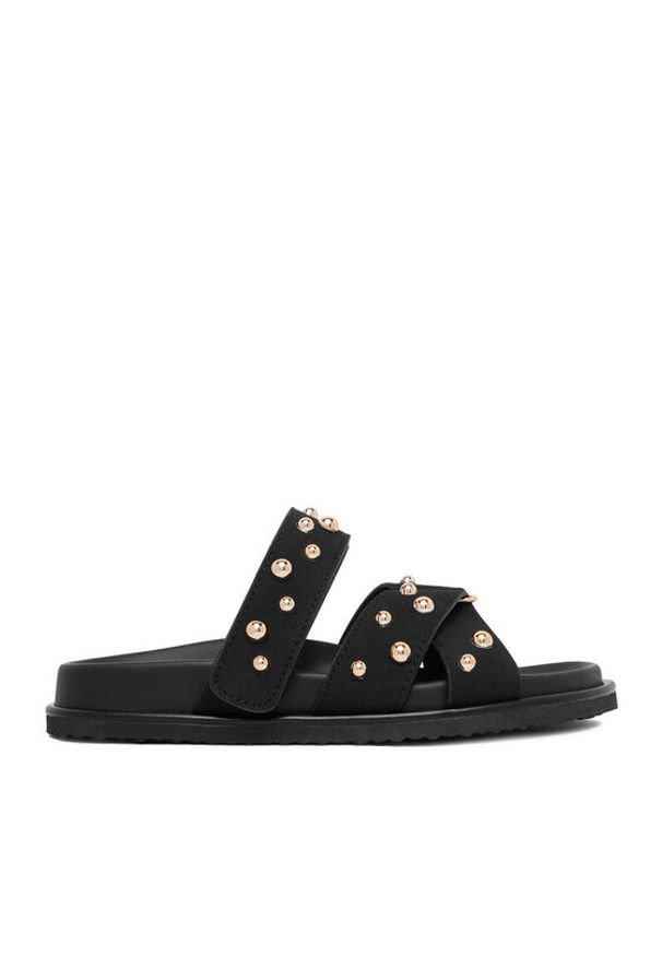DeeZee Klapki CEO-LB-P2132 Czarny. Kolor: czarny. Materiał: materiał