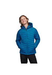Kurtka puchowa męska Black Diamond Access Down Hoody. Kolor: niebieski. Materiał: puch. Sport: turystyka piesza