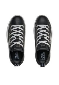 Karl Lagerfeld - KARL LAGERFELD Sneakersy KL65019 Czarny. Kolor: czarny. Materiał: skóra #3