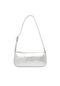 Tommy Jeans Torebka Tjw Must Metallic Shoulder Bag AW0AW18457 Srebrny. Kolor: srebrny. Materiał: skórzane #6