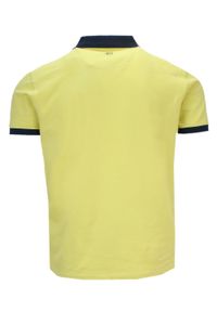 MCL - Koszulka POLO Żółta, Casualowa, T-shirt z Krótkim Rękawem, Męska. Okazja: na co dzień. Typ kołnierza: polo. Kolor: wielokolorowy, złoty, żółty. Materiał: bawełna, elastan. Długość rękawa: krótki rękaw. Długość: krótkie. Wzór: nadruk. Styl: casual #2