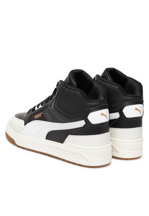 Puma Sneakersy Shuffle Downtown Mid 402598 06 Czarny. Kolor: czarny. Materiał: skóra