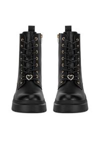 DeeZee Trzewiki HY90107-2A Czarny. Kolor: czarny. Materiał: materiał #7