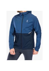 Kurtka do biegania męska On Running Core Jacket. Kolor: niebieski. Materiał: softshell. Sport: bieganie #1
